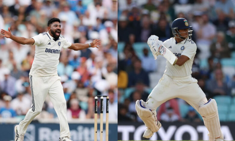 ICC Test Ranking: आईसीसी टेस्ट रैंकिंग में ओवल टेस्ट के ‘हीरो’ DSP सिराज ने रचा इतिहास, जायसवाल ने लगाई बड़ी छलांग | icc TEST rankings mohammed siraj move to number 15 yashasvi jaiswal got no 5 in latest ranking